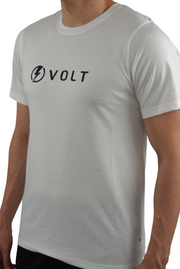 Black/White VOLT “APEX” Tshirt - volt-af1b